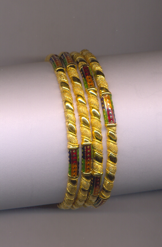GOLD BANGLE PLAIN FANCY
