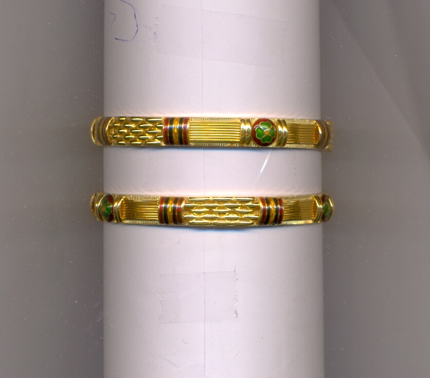 GOLD BANGLE PLAIN FANCY