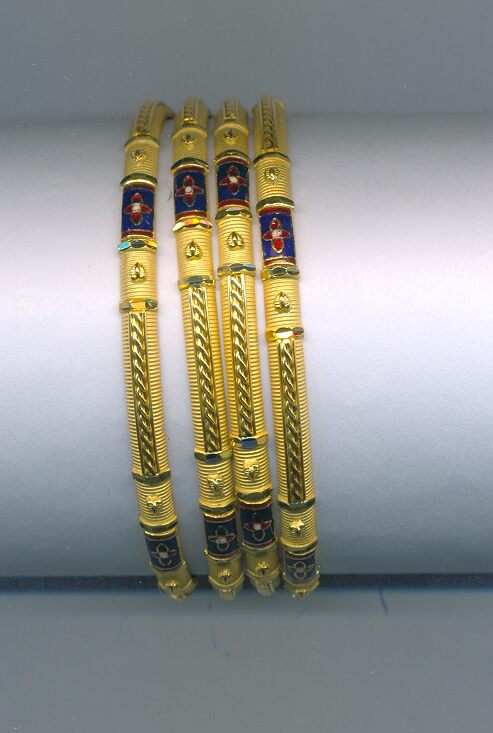 GOLD BANGLE PLAIN FANCY