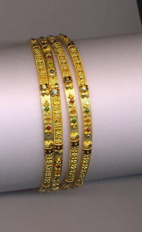 GOLD BANGLE PLAIN FANCY