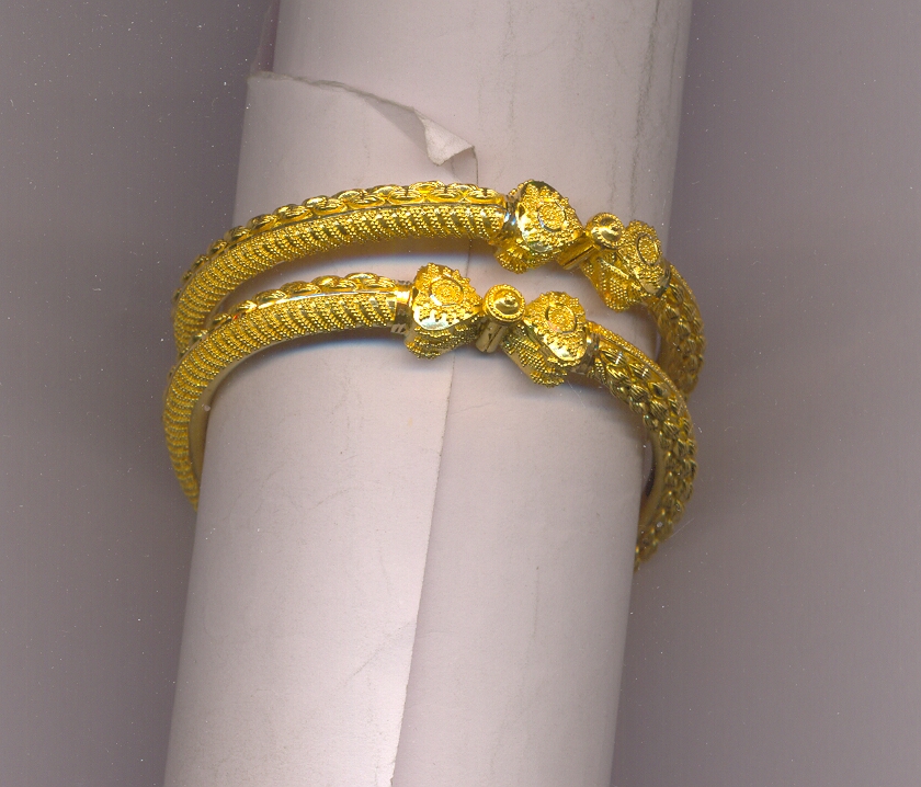 GOLD BANGLE PLAIN FANCY