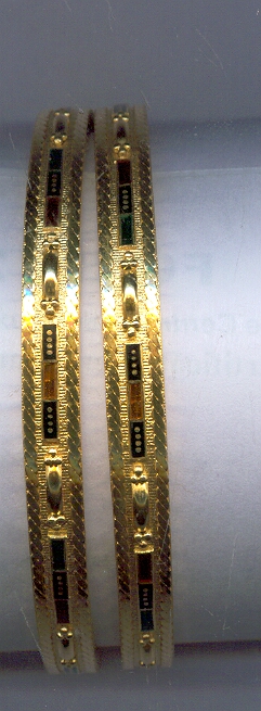 GOLD BANGLE PLAIN FANCY