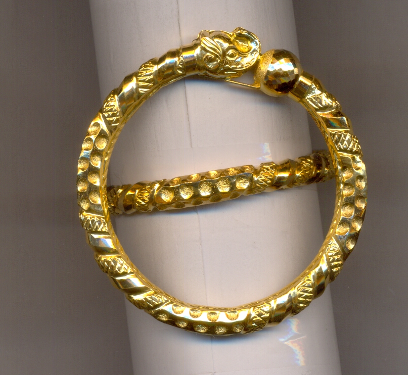 GOLD BANGLE PLAIN FANCY