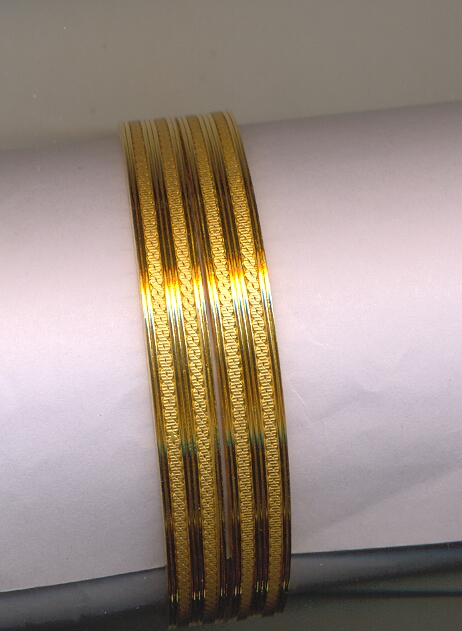 GOLD BANGLE PLAIN FANCY