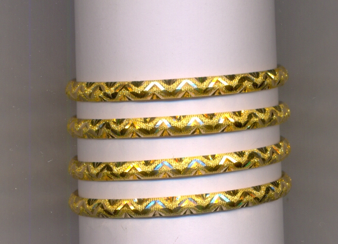 GOLD BANGLE PLAIN FANCY