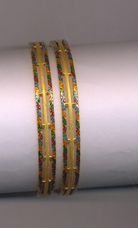 GOLD BANGLE PLAIN FANCY