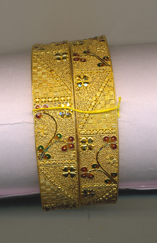 GOLD BANGLE PLAIN FANCY