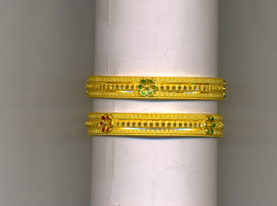 GOLD BANGLE PLAIN FANCY