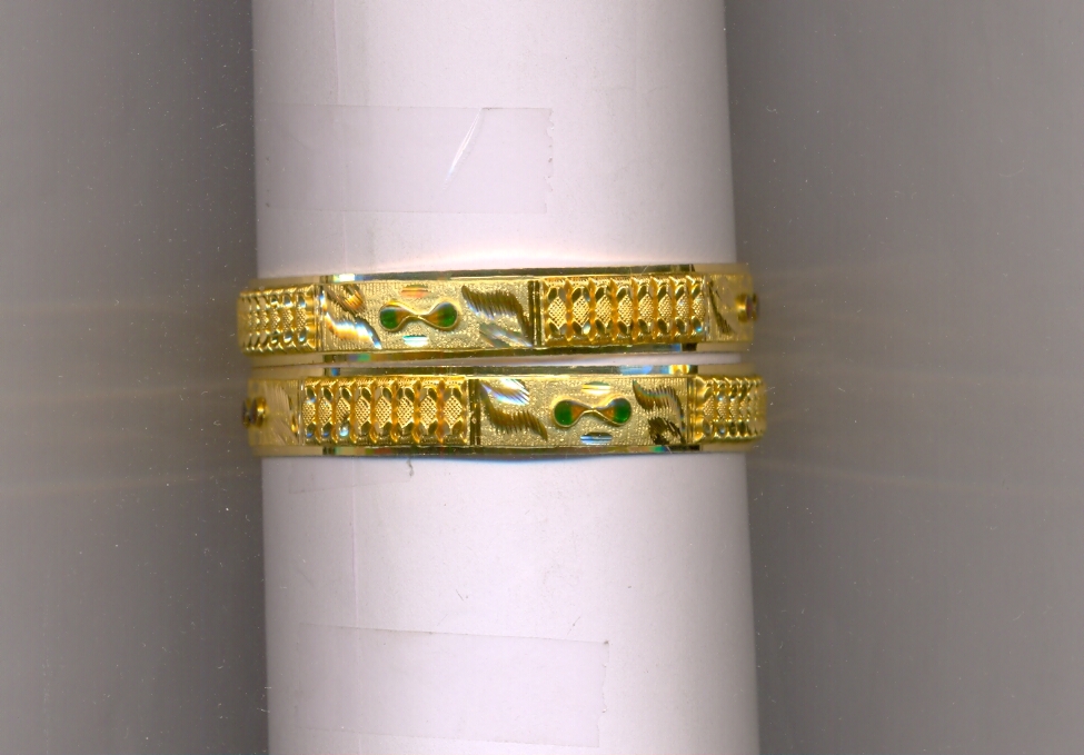 GOLD BANGLE PLAIN FANCY