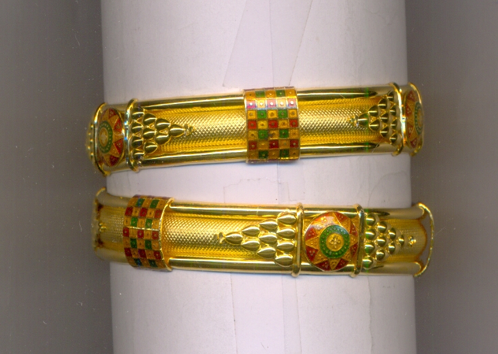 GOLD BANGLE PLAIN FANCY