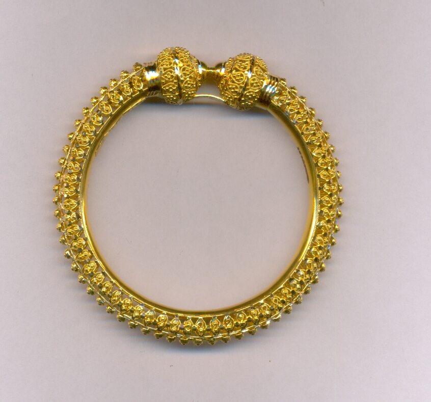 GOLD BANGLE PLAIN FANCY