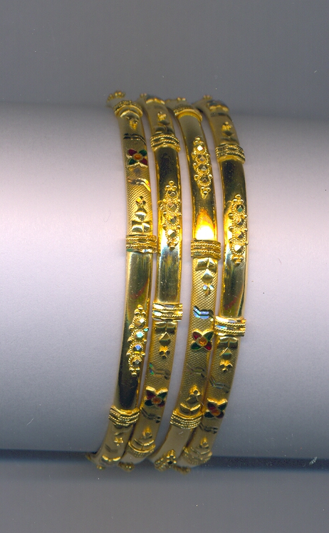 GOLD BANGLE PLAIN FANCY