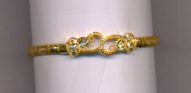 GOLD BANGLE PLAIN FANCY