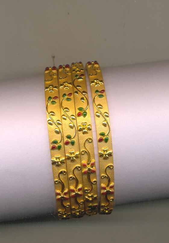 GOLD BANGLE PLAIN FANCY