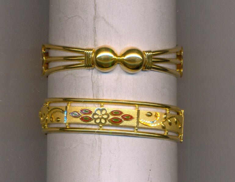 GOLD BANGLE PLAIN FANCY