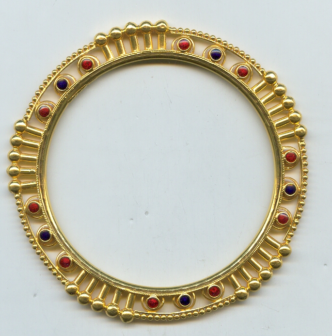 GOLD BANGLE PLAIN FANCY