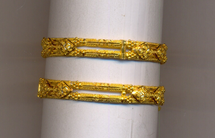 GOLD BANGLE PLAIN FANCY