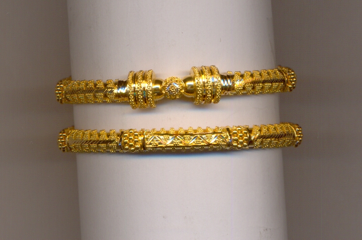 GOLD BANGLE PLAIN FANCY