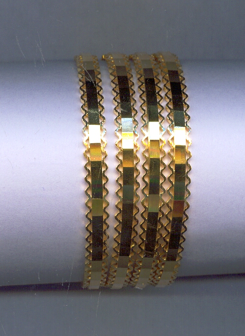 GOLD BANGLE PLAIN FANCY