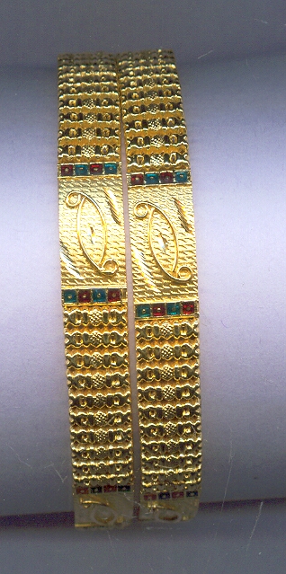 GOLD BANGLE PLAIN FANCY