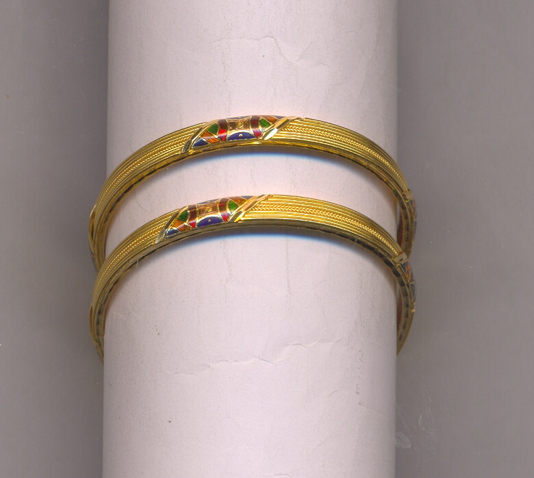GOLD BANGLE PLAIN FANCY
