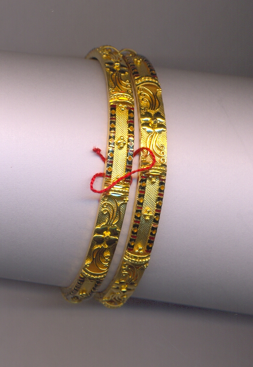 GOLD BANGLE PLAIN FANCY