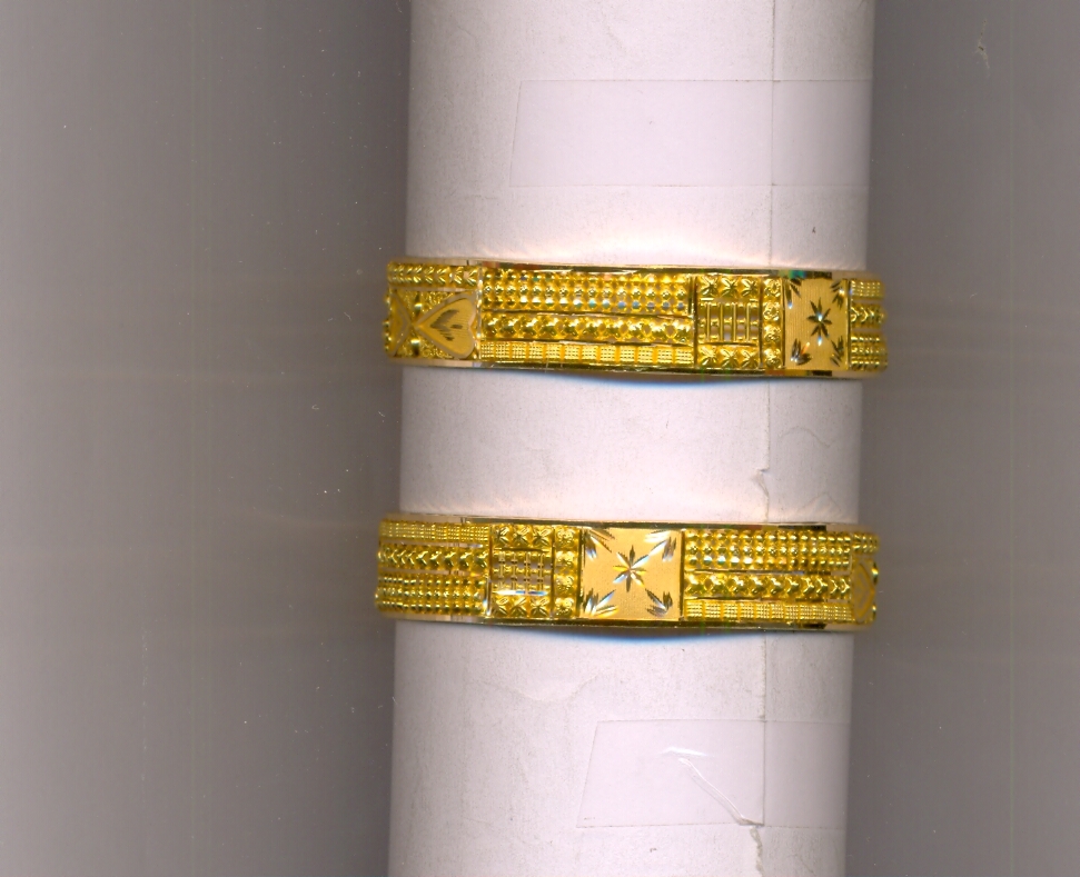 GOLD BANGLE PLAIN FANCY
