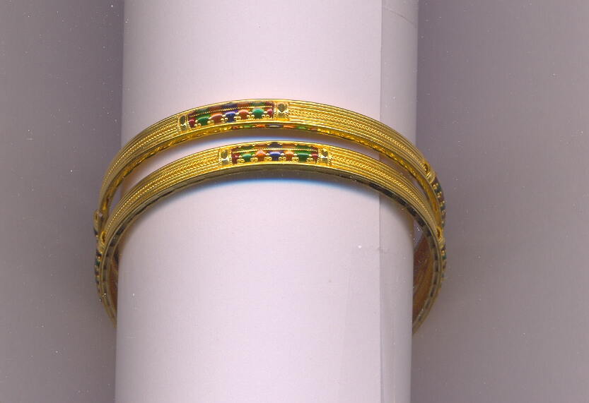 GOLD BANGLE PLAIN FANCY