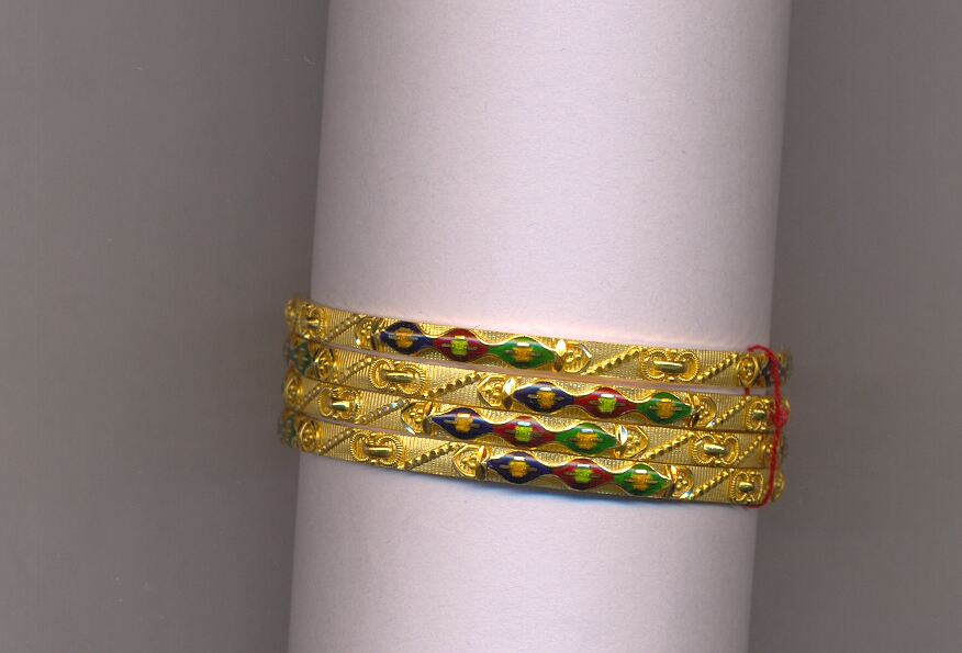 GOLD BANGLE PLAIN FANCY