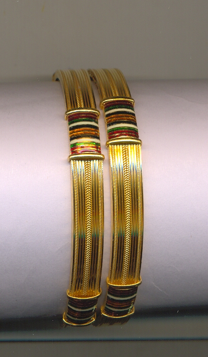 GOLD BANGLE PLAIN FANCY
