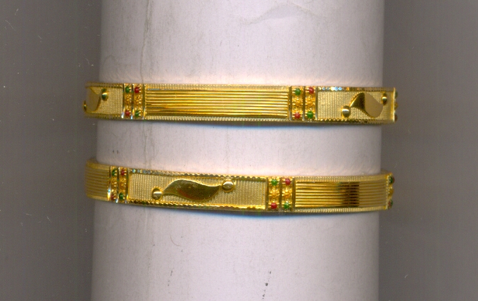 GOLD BANGLE PLAIN FANCY