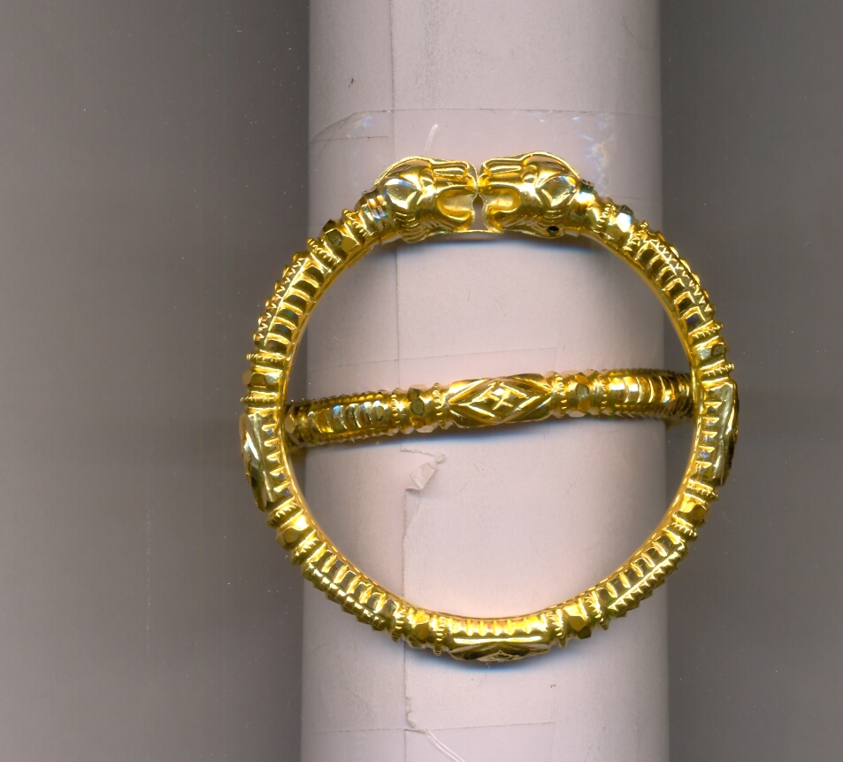 GOLD BANGLE PLAIN FANCY