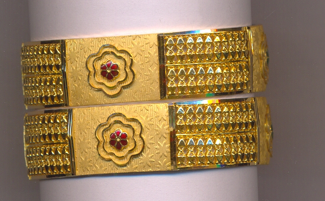 GOLD BANGLE PLAIN FANCY
