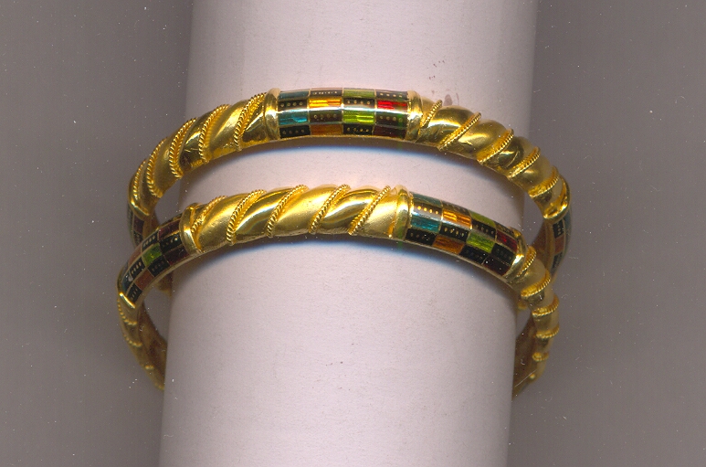 GOLD BANGLE PLAIN FANCY