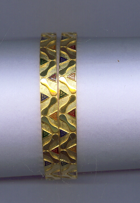 GOLD BANGLE PLAIN FANCY