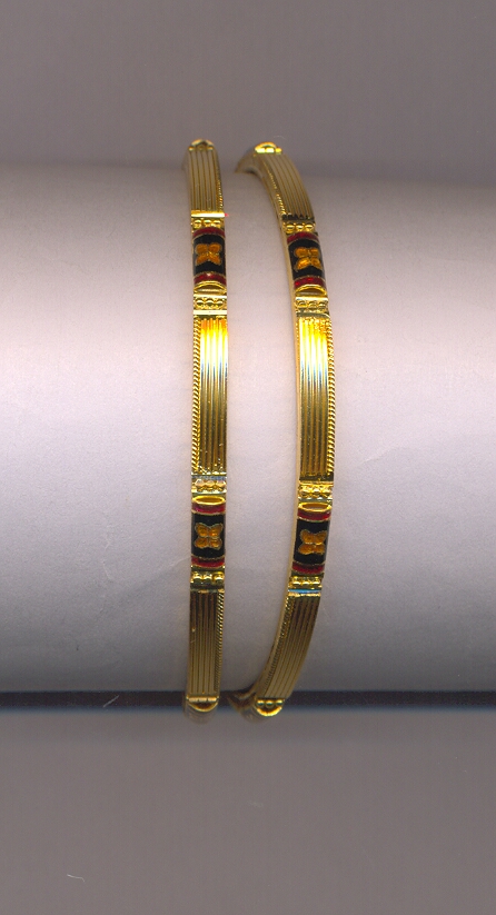 GOLD BANGLE PLAIN FANCY