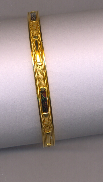 GOLD BANGLE PLAIN FANCY