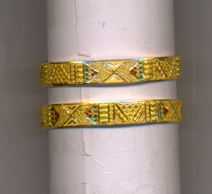 GOLD BANGLE PLAIN FANCY