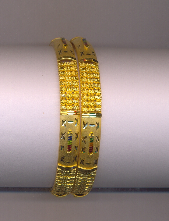 GOLD BANGLE PLAIN FANCY