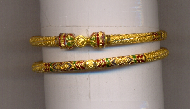 GOLD BANGLE PLAIN FANCY