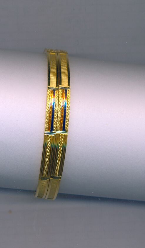 GOLD BANGLE PLAIN FANCY
