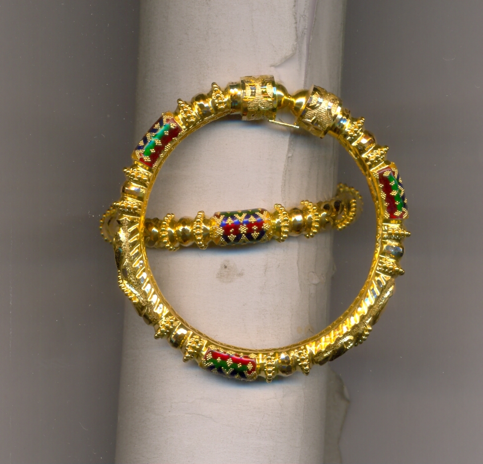 GOLD BANGLE PLAIN FANCY