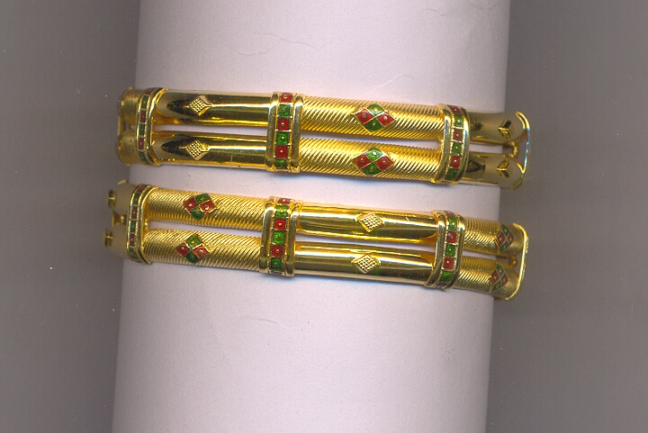 GOLD BANGLE PLAIN FANCY