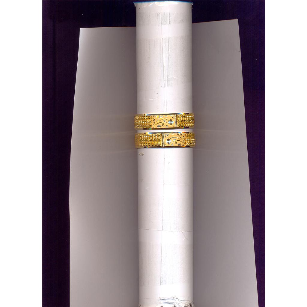 GOLD BANGLE PLAIN FANCY
