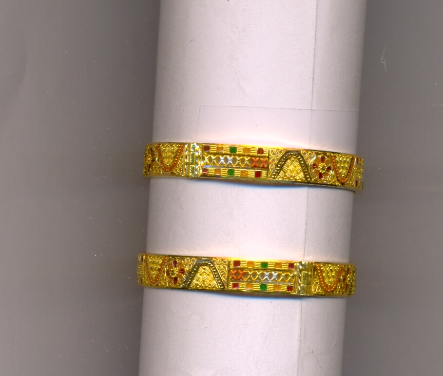 GOLD BANGLE PLAIN FANCY