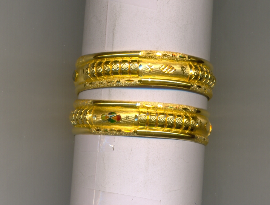 GOLD BANGLE PLAIN FANCY
