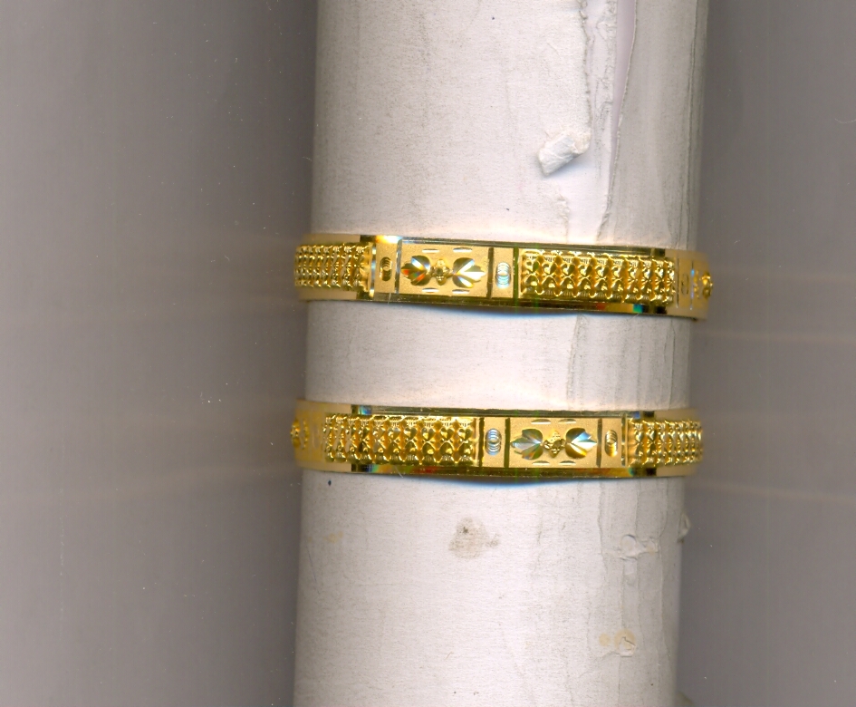 GOLD BANGLE PLAIN FANCY