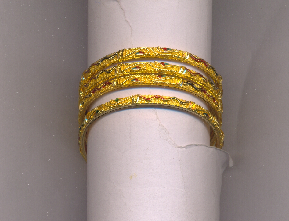 GOLD BANGLE PLAIN FANCY