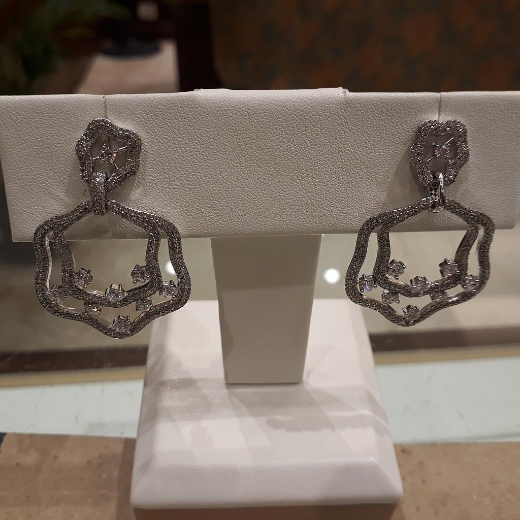 SILVER EARRING FANCY