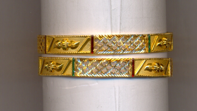GOLD BANGLE PLAIN FANCY